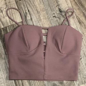 Charlotte Russe Crop Top Small